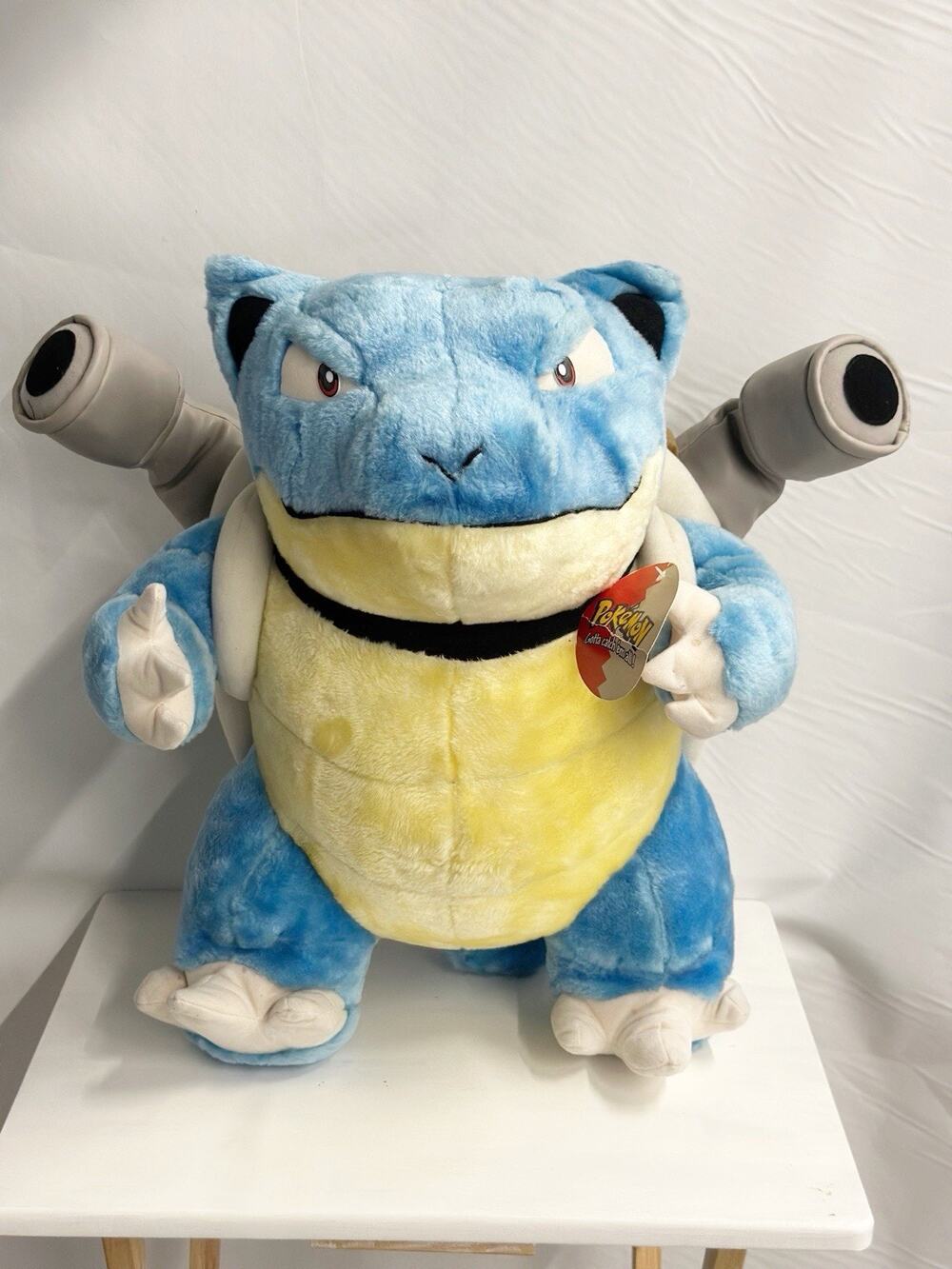 Vintage Pokemon Blastoise Plush Game Freak Nintendo official Pocket Monster XL